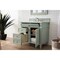 James Martin Vanities Brittany 36in Single Vanity, Sage Green w/ 3 CM Ethereal Noctis Quartz Top 650-V36-SGR-3ENC - alternate 2